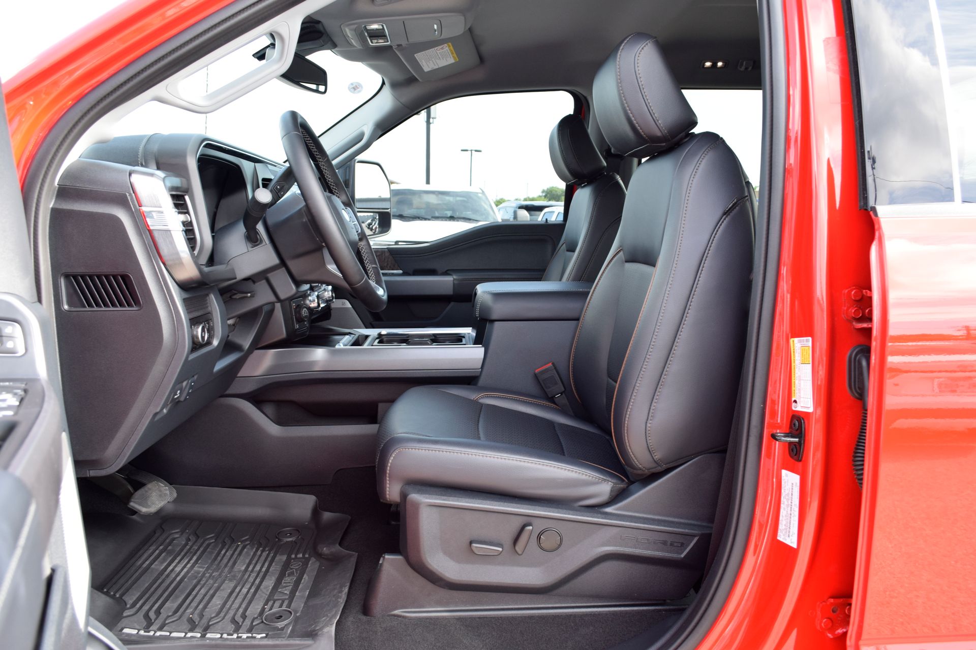 2025 Ford F-250SD Lariat Red at Cook Ford