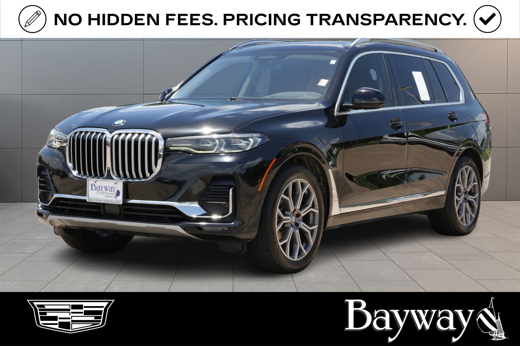 2022 BMW X7 xDrive40i Black at Bayway Cadillac of The Woodlands