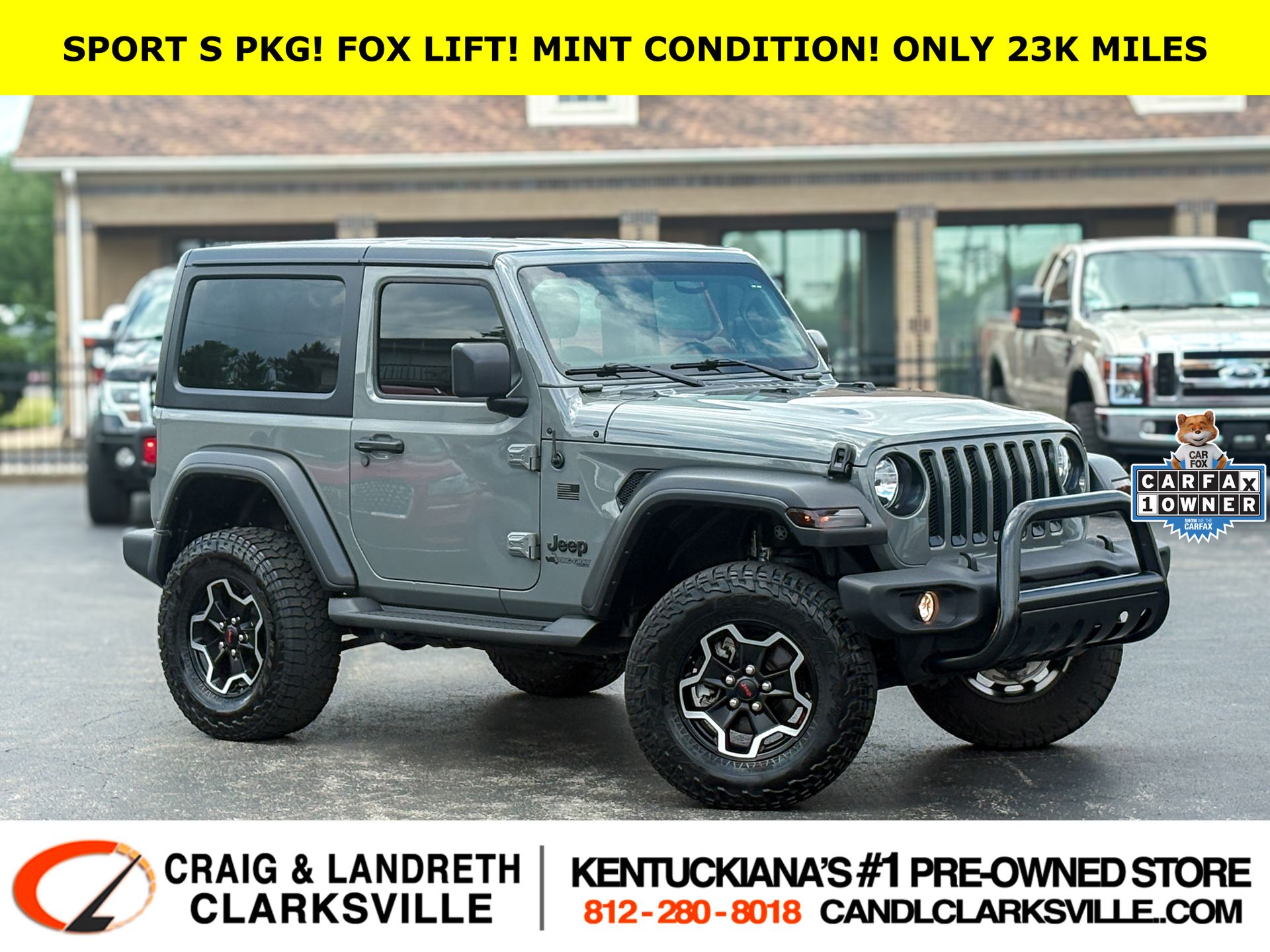 Sting-Gray Clearcoat 2021 Jeep Wrangler Sport S 4WD SUV / Crossover Four-Wheel Drive 8-Speed Automatic