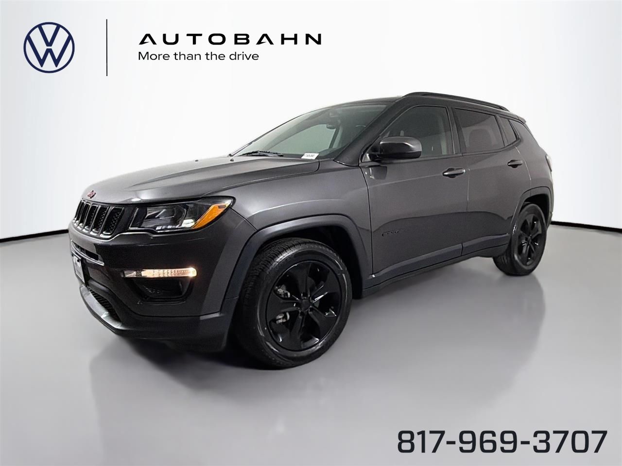 Gray (Granite Crystal Metallic Clearcoat) 2021 Jeep Compass Altitude FWD SUV / Crossover Front-Wheel Drive 6-Speed Automatic