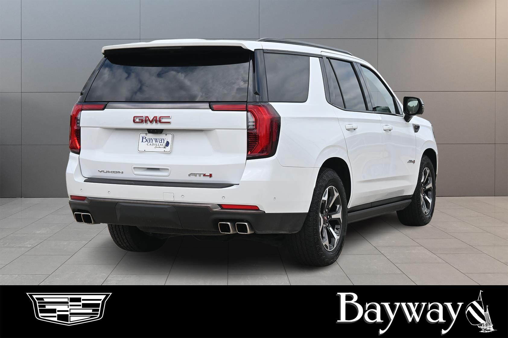 2026 GMC Yukon AT4 Ultimate White at Central Houston Nissan