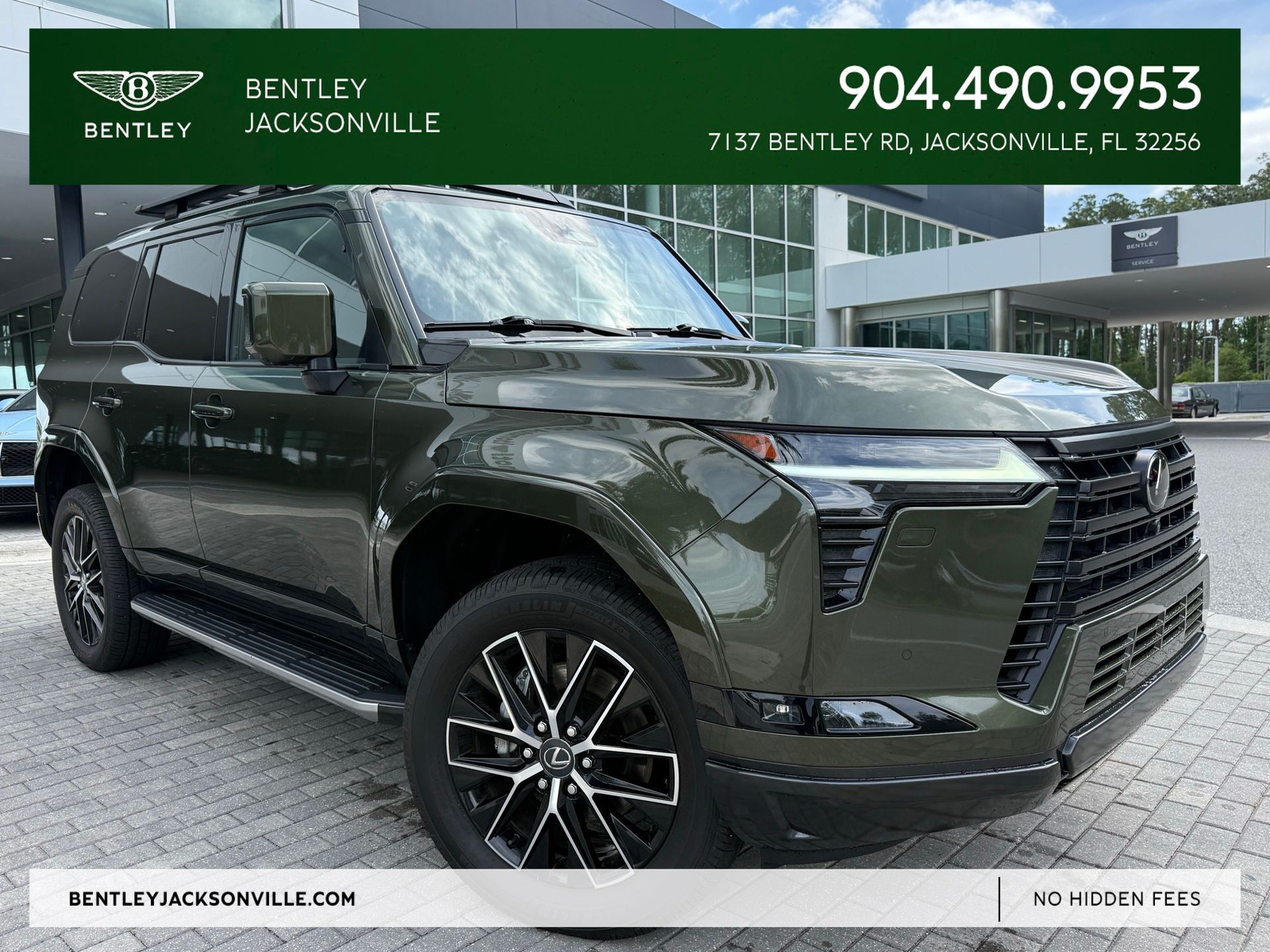 Green Pearl 2024 Lexus GX 550 Premium+ AWD SUV / Crossover All-Wheel Drive Automatic