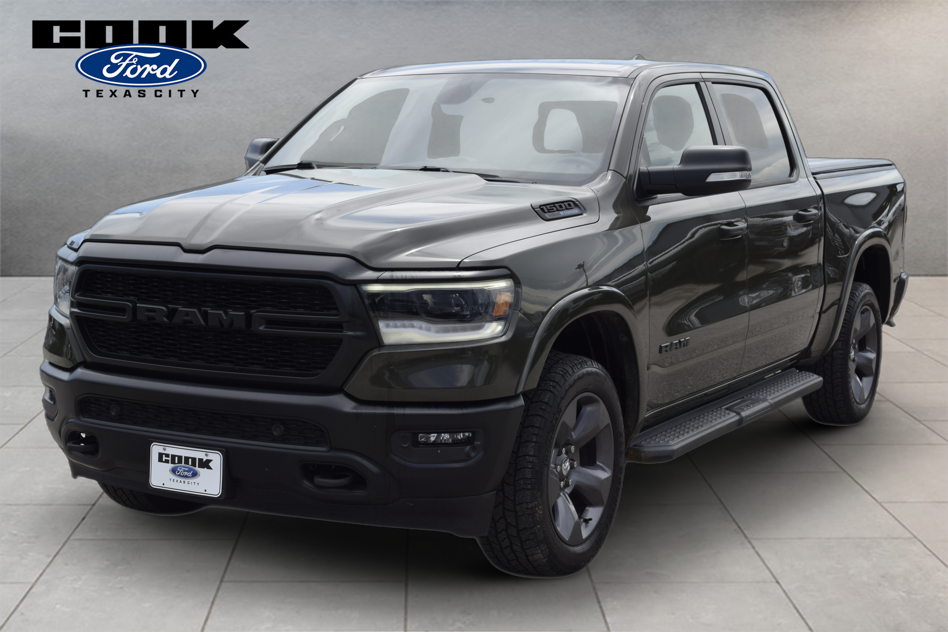 2021 Ram 1500 Big Horn/Lone Star Green at DeMontrond Auto Country