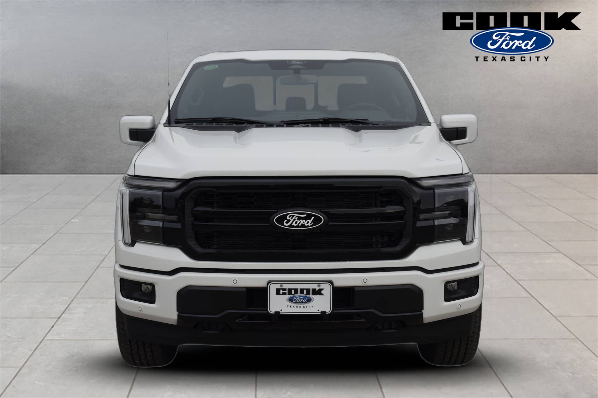 2026 Ford F-150 Lariat White at Cook Ford
