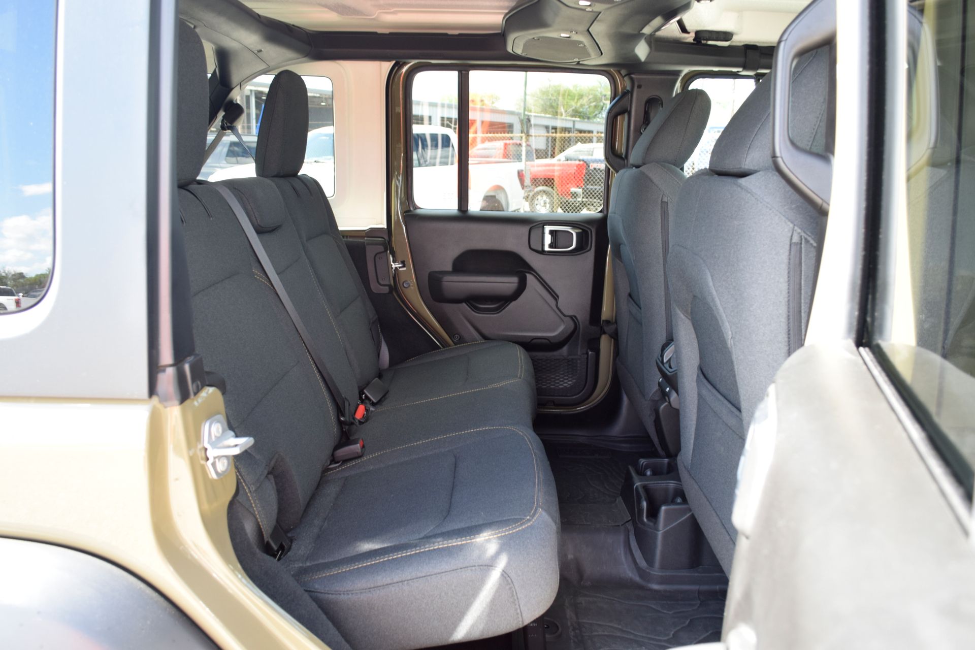 2025 Jeep Wrangler Sport S Green at Mac Haik CDJR North Houston