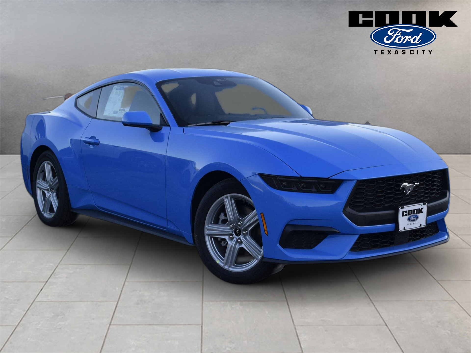 2026 Ford Mustang EcoBoost Blue at Cook Ford