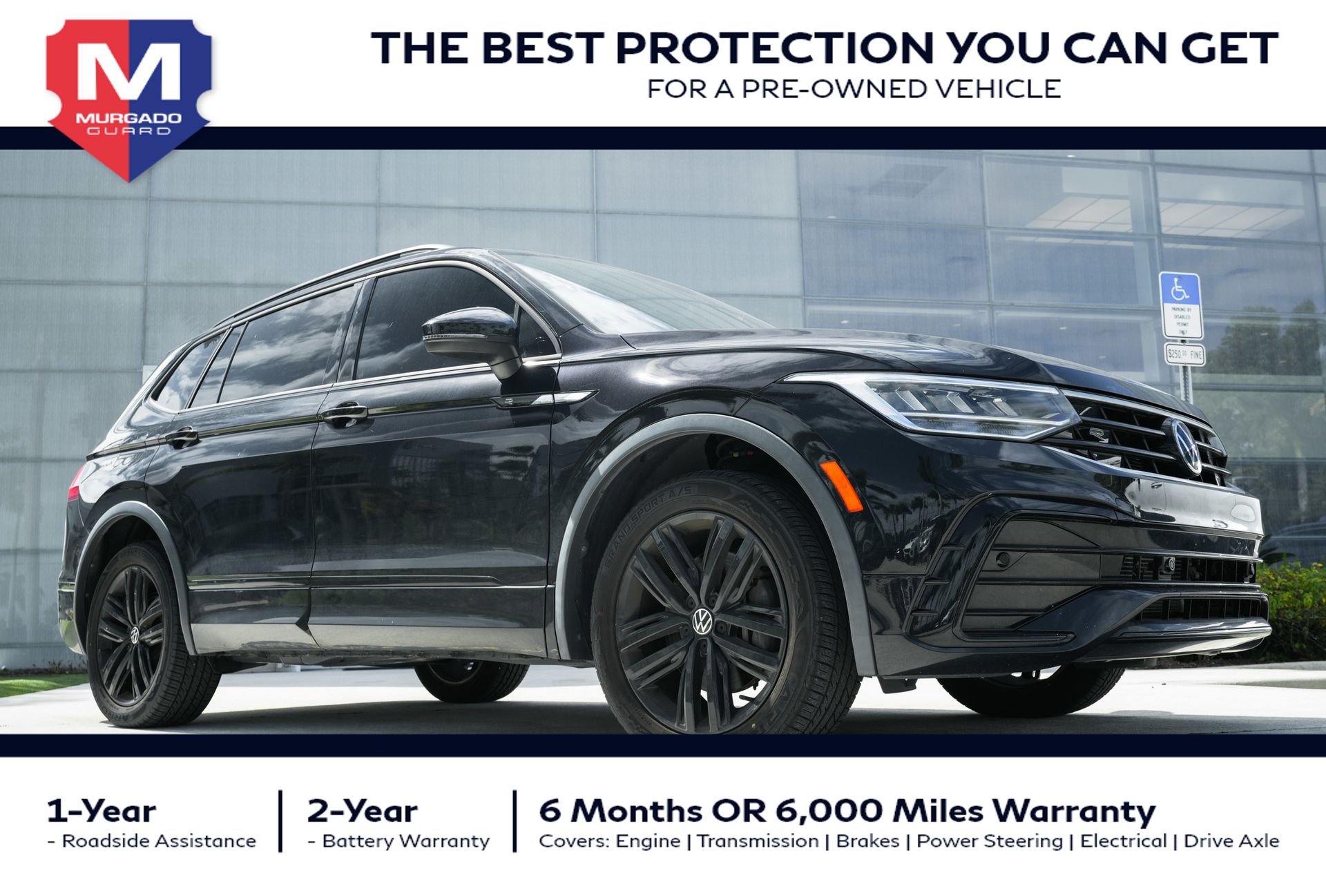 2022 Volkswagen Tiguan 2.0T SE R-Line Black