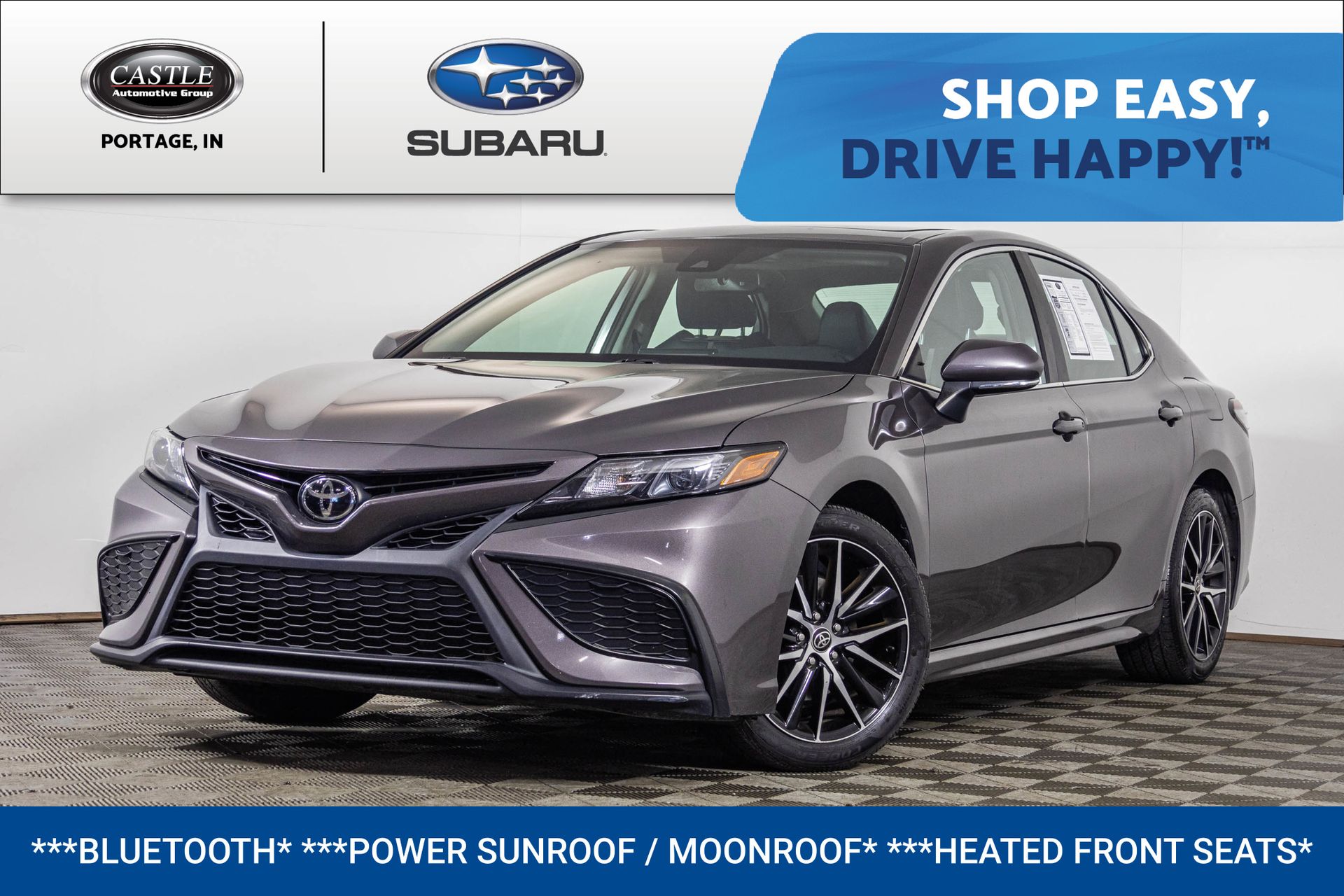 Predawn Gray Mica 2022 Toyota Camry Sedan Front-Wheel Drive 8-Speed Automatic