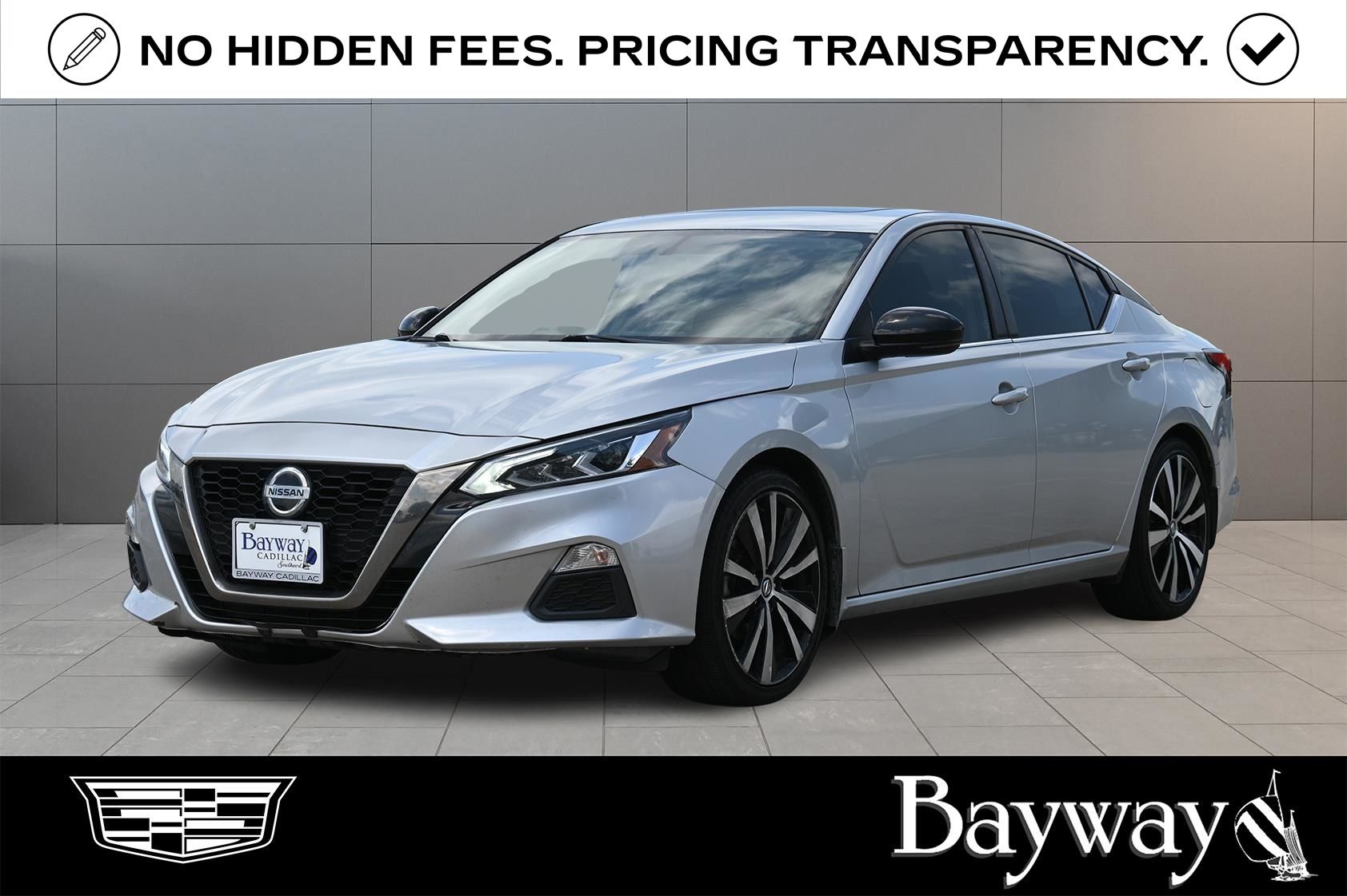 2019 Nissan Altima 2.5 SR Silver at Texan Dodge Chrysler Jeep Ram