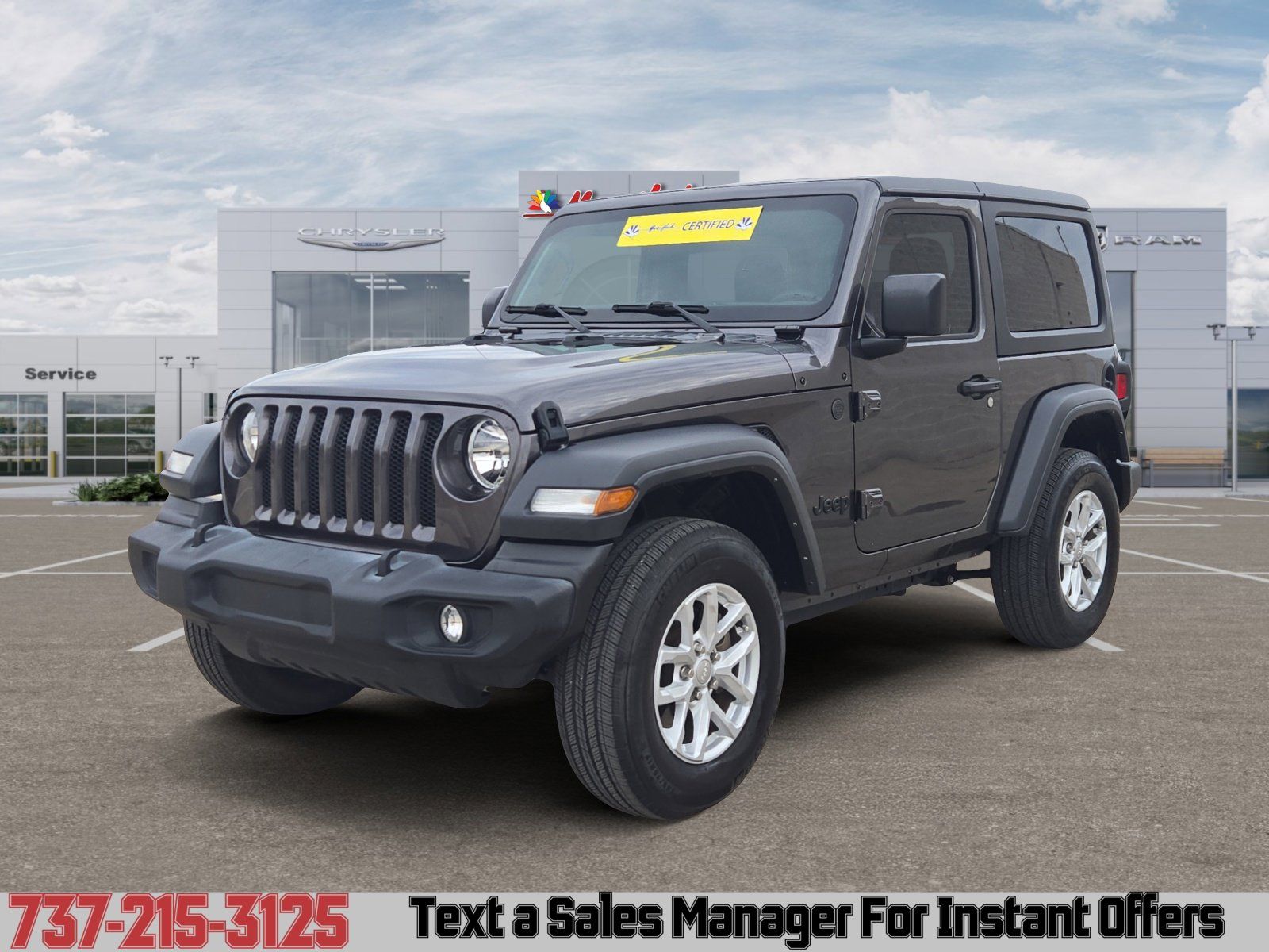 2023 Jeep Wrangler Sport S 2-Door 4WD