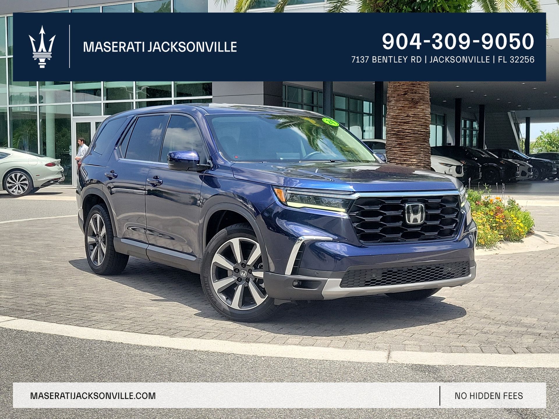 Black (Obsidian Blue Pearl) 2024 Honda Pilot SUV / Crossover Front-Wheel Drive Automatic