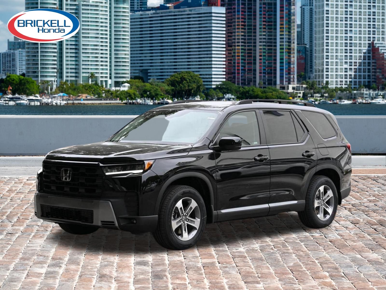 Crystal Black Pearl 2026 Honda Pilot EX-L FWD SUV / Crossover Front-Wheel Drive Automatic