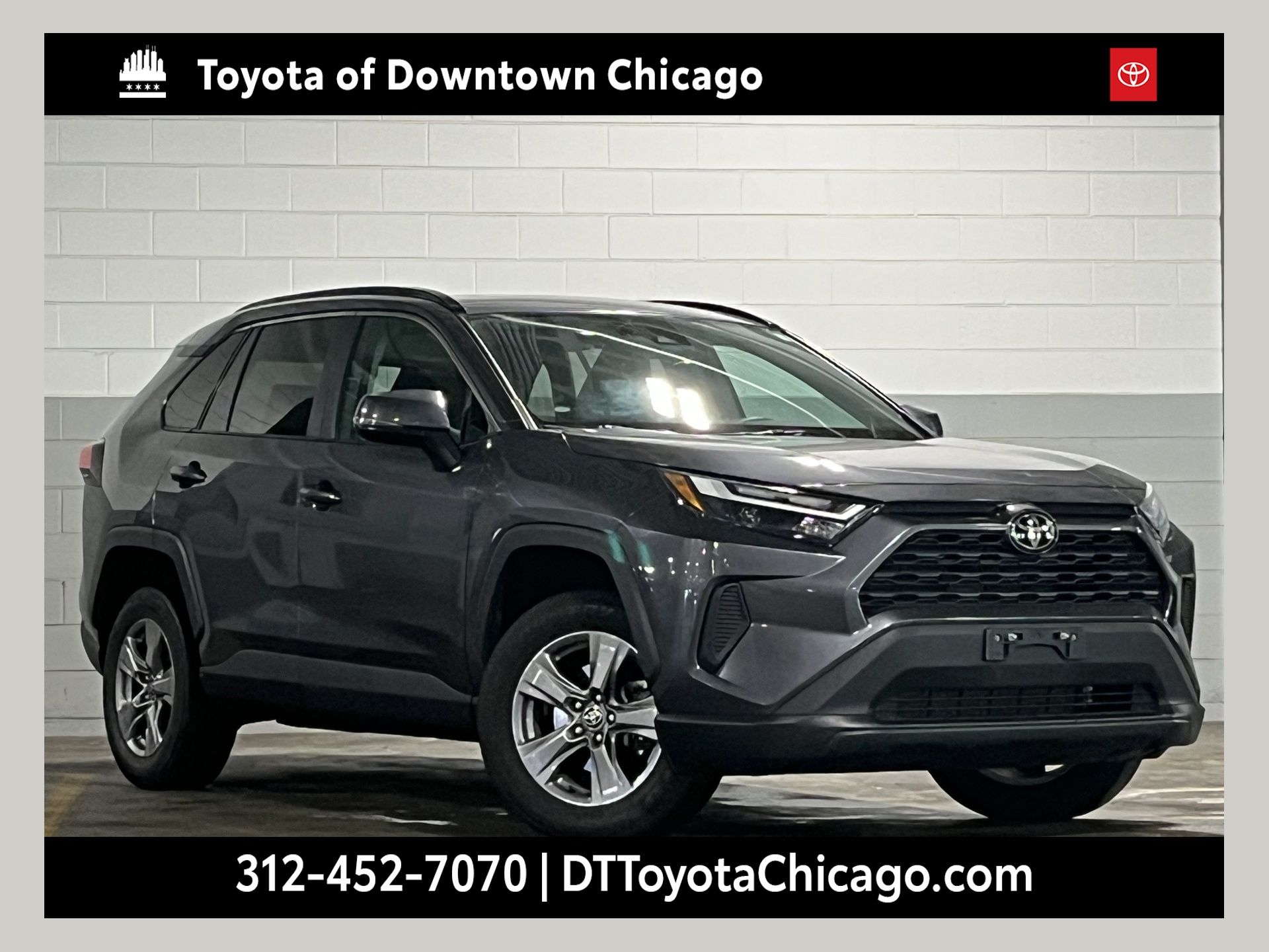 Magnetic Gray Metallic 2022 Toyota RAV4 XLE AWD SUV / Crossover All-Wheel Drive 8-Speed Automatic