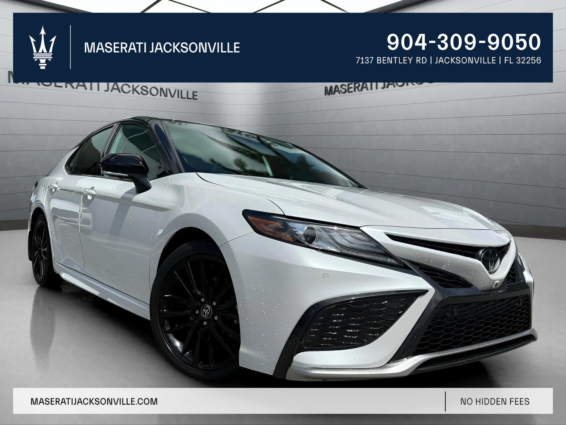 Midnight Black Metallic 2023 Toyota Camry XSE V6 FWD Sedan Front-Wheel Drive 8-Speed Automatic