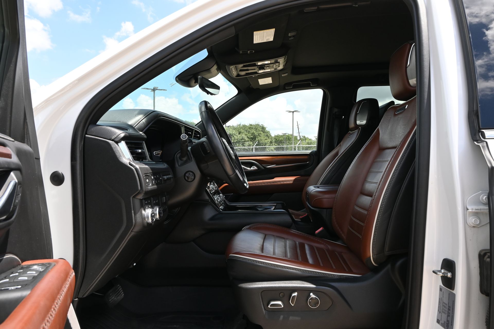 2023 GMC Yukon Denali Ultimate White at Classic Elite Chevrolet Hwy 6