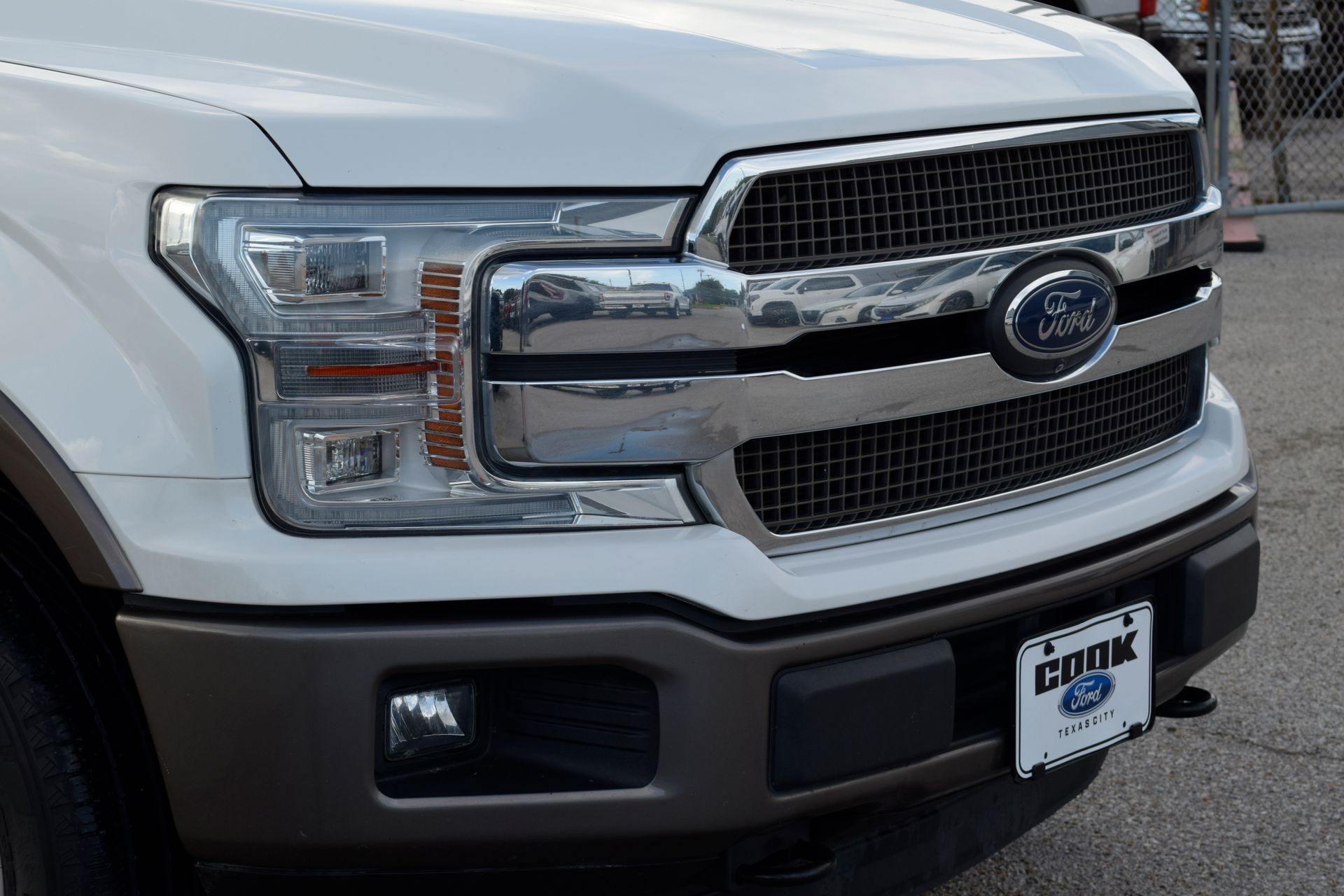 2020 Ford F-150 King Ranch White at DeMontrond Gulf Freeway