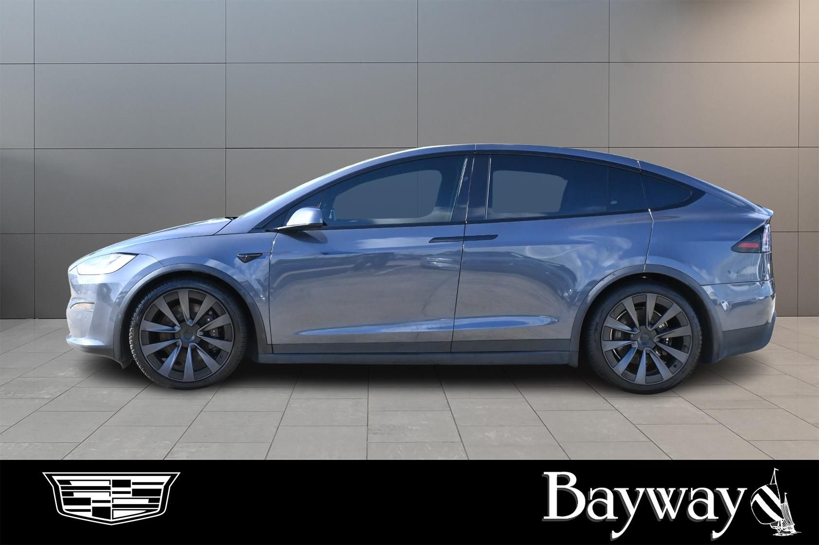 2023 Tesla Model X Standard Range Gray at DeMontrond Automotive Group