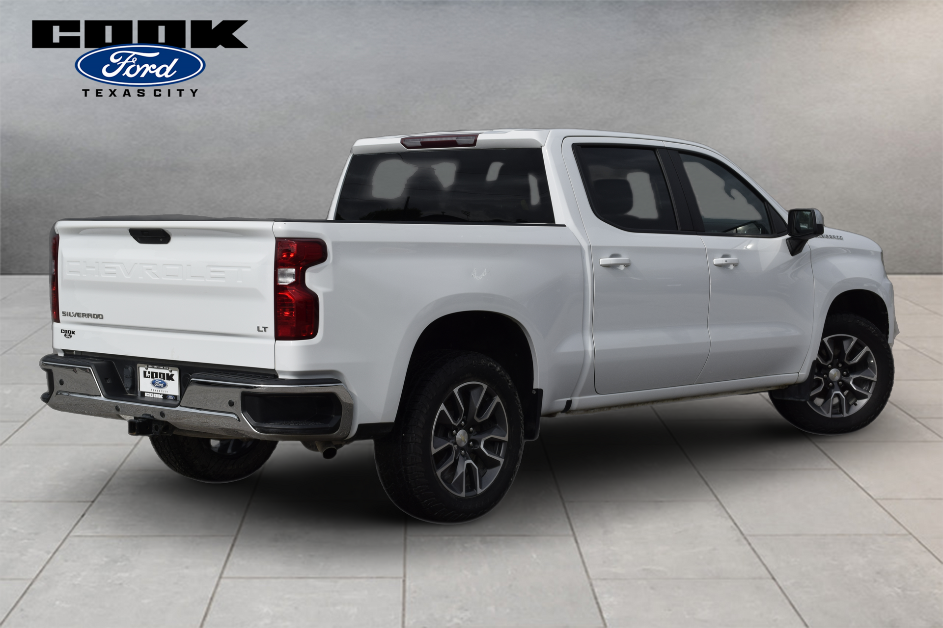 2021 Chevrolet Silverado 1500 LT White at Gullo Toyota