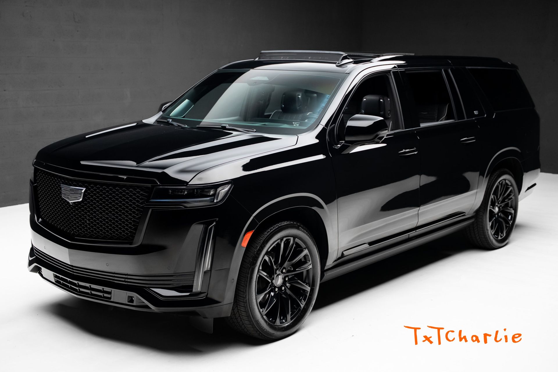 Black Raven 2024 Cadillac Escalade ESV Sport Platinum 4WD SUV / Crossover Four-Wheel Drive Automatic
