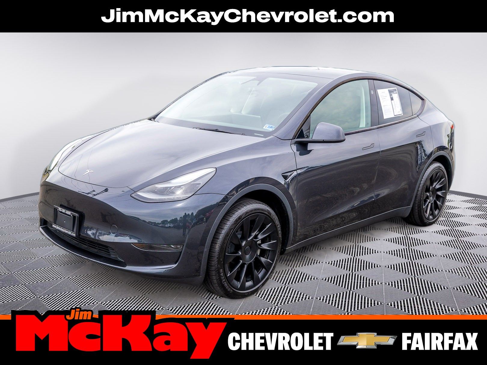 Stealth Gray 2024 Tesla Model Y Long Range AWD SUV / Crossover All-Wheel Drive 1-Speed Automatic