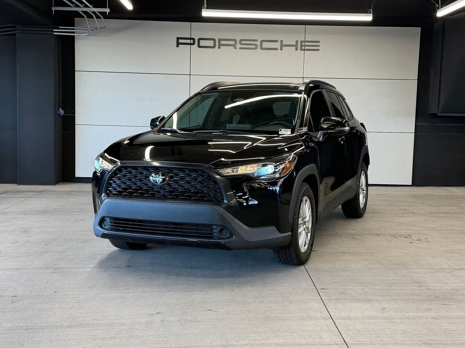 Jet Black 2023 Toyota Corolla Cross SUV / Crossover Front-Wheel Drive Continuously Variable Transmission