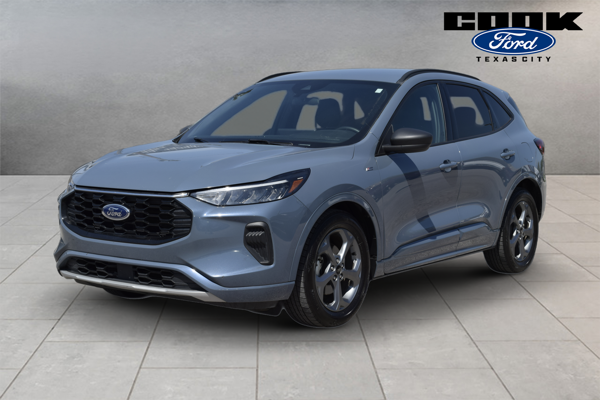 2023 Ford Escape ST-Line Blue at DeMontrond Ford