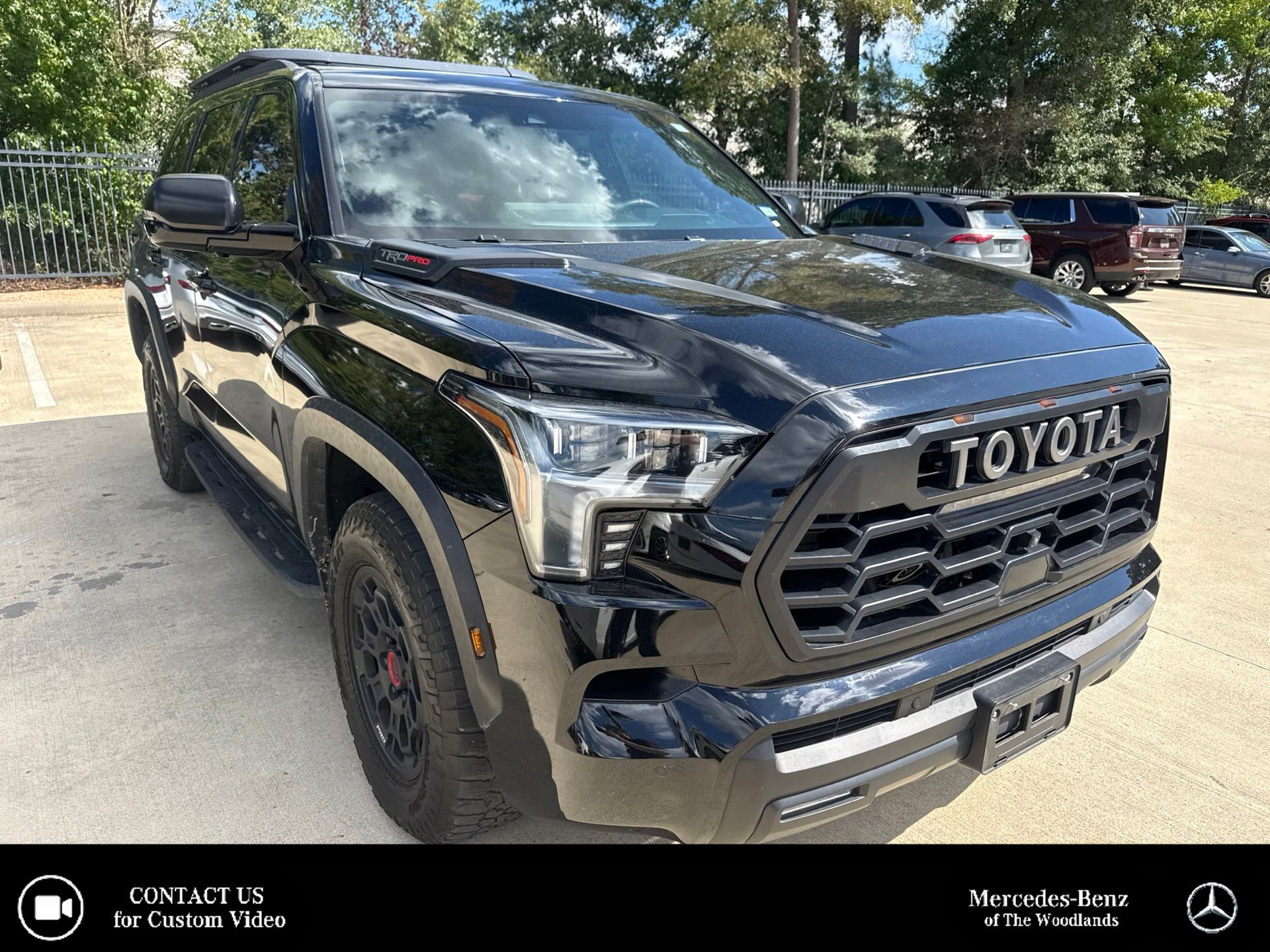 Midnight Black Metallic 2025 Toyota Sequoia SUV / Crossover Four-Wheel Drive Automatic