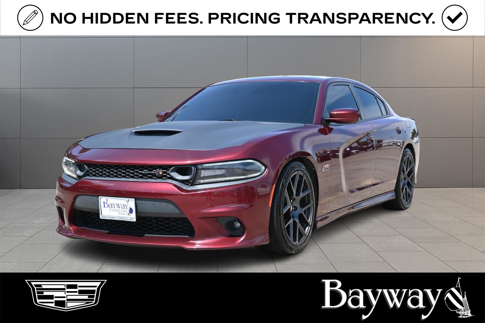 Octane Red Pearlcoat 2019 Dodge Charger Sedan Rear-Wheel Drive 8-Speed Automatic