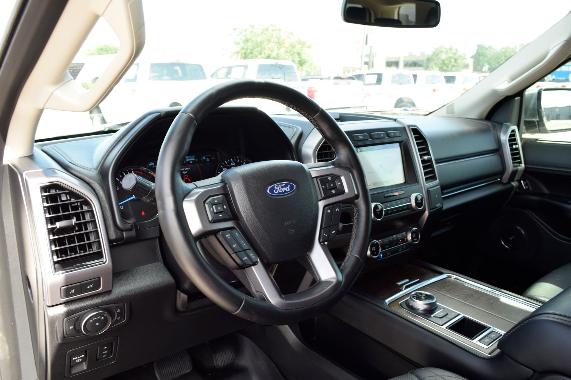 2019 Ford Expedition Platinum White at Emmons Autoplex