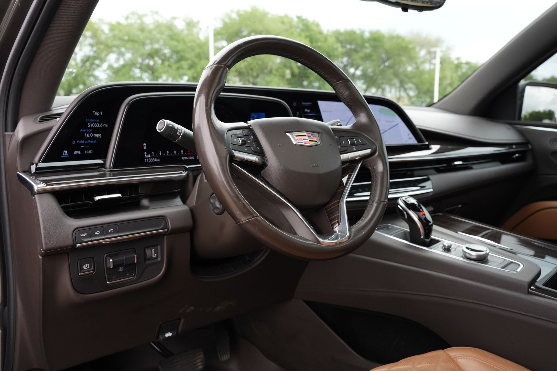 2021 Cadillac Escalade ESV Premium Brown at DeMontrond Automotive Group