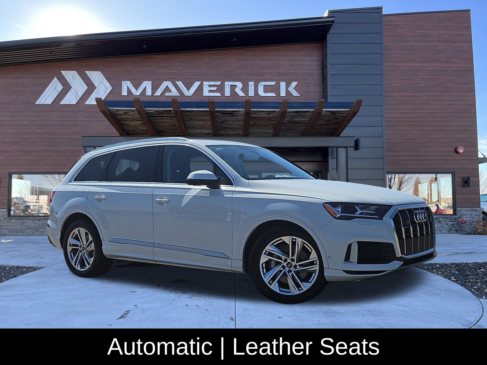 Glacier White 2023 Audi Q7 SUV / Crossover All-Wheel Drive Automatic