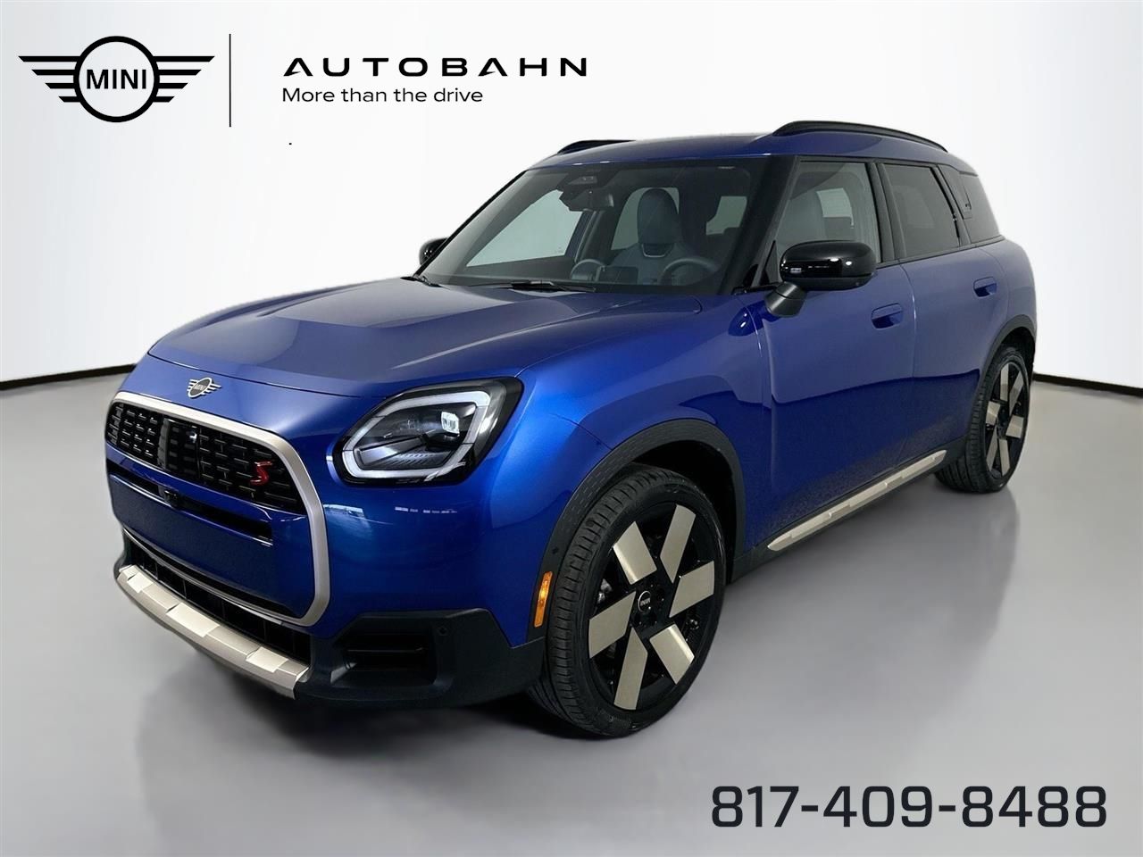 Blazing Blue Metallic 2025 MINI Countryman Cooper S ALL4 SUV / Crossover All-Wheel Drive 7-Speed Automatic