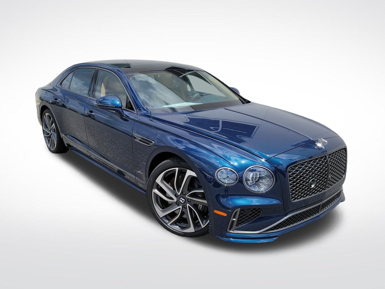 Windsor Blue 2025 Bentley Flying Spur Sedan All-Wheel Drive 8-Speed Dual Clutch