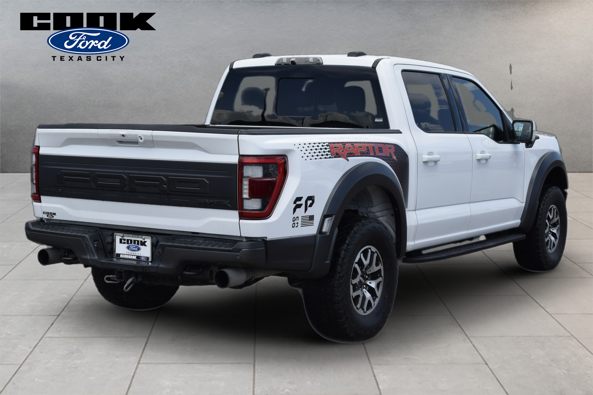 2022 Ford F-150 Raptor White at Martin Chrysler Dodge Jeep Ram