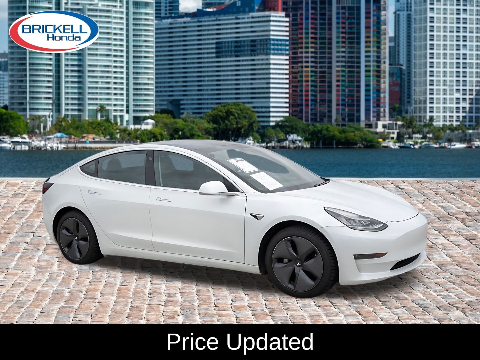 Pearl White Multi-Coat 2020 Tesla Model 3 Sedan All-Wheel Drive 1-Speed Automatic