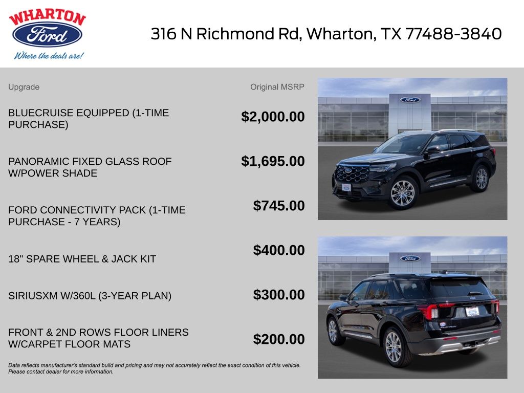 2026 Ford Explorer Platinum - 1
