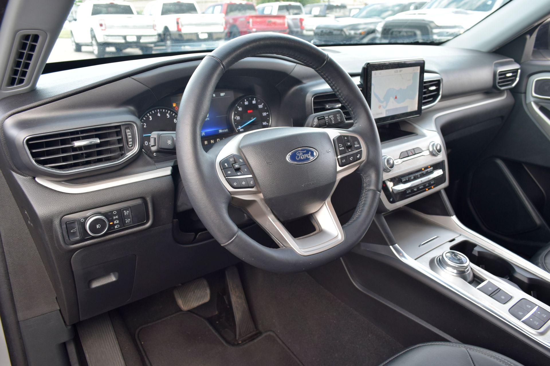 2023 Ford Explorer XLT Silver at DeMontrond Gulf Freeway