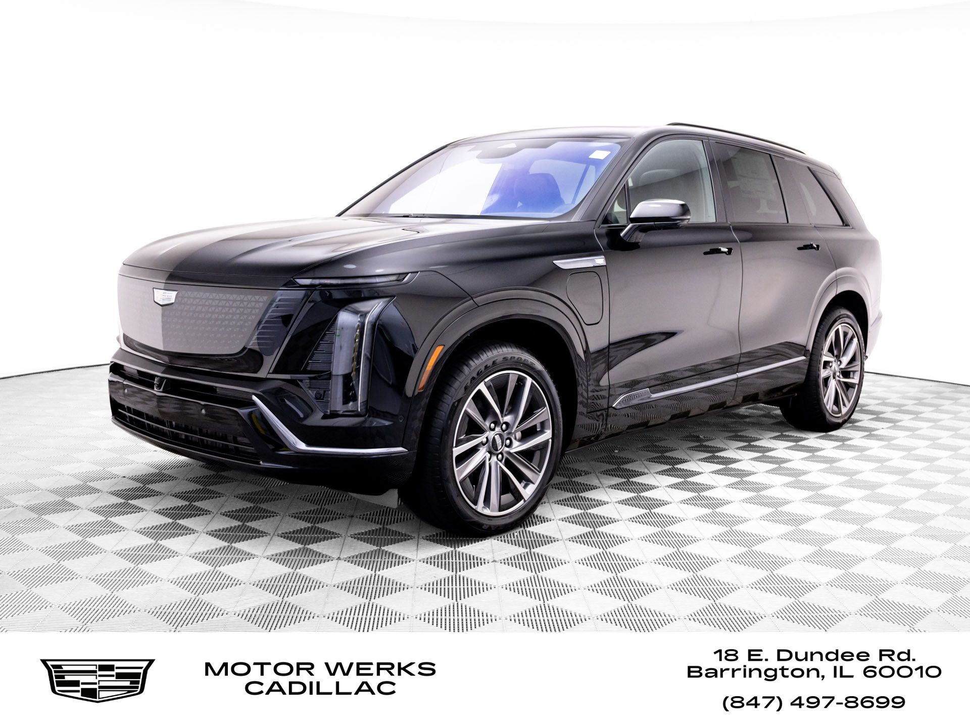 Stellar Black Metallic 2027 Cadillac VISTIQ SUV / Crossover All-Wheel Drive 1-Speed Automatic