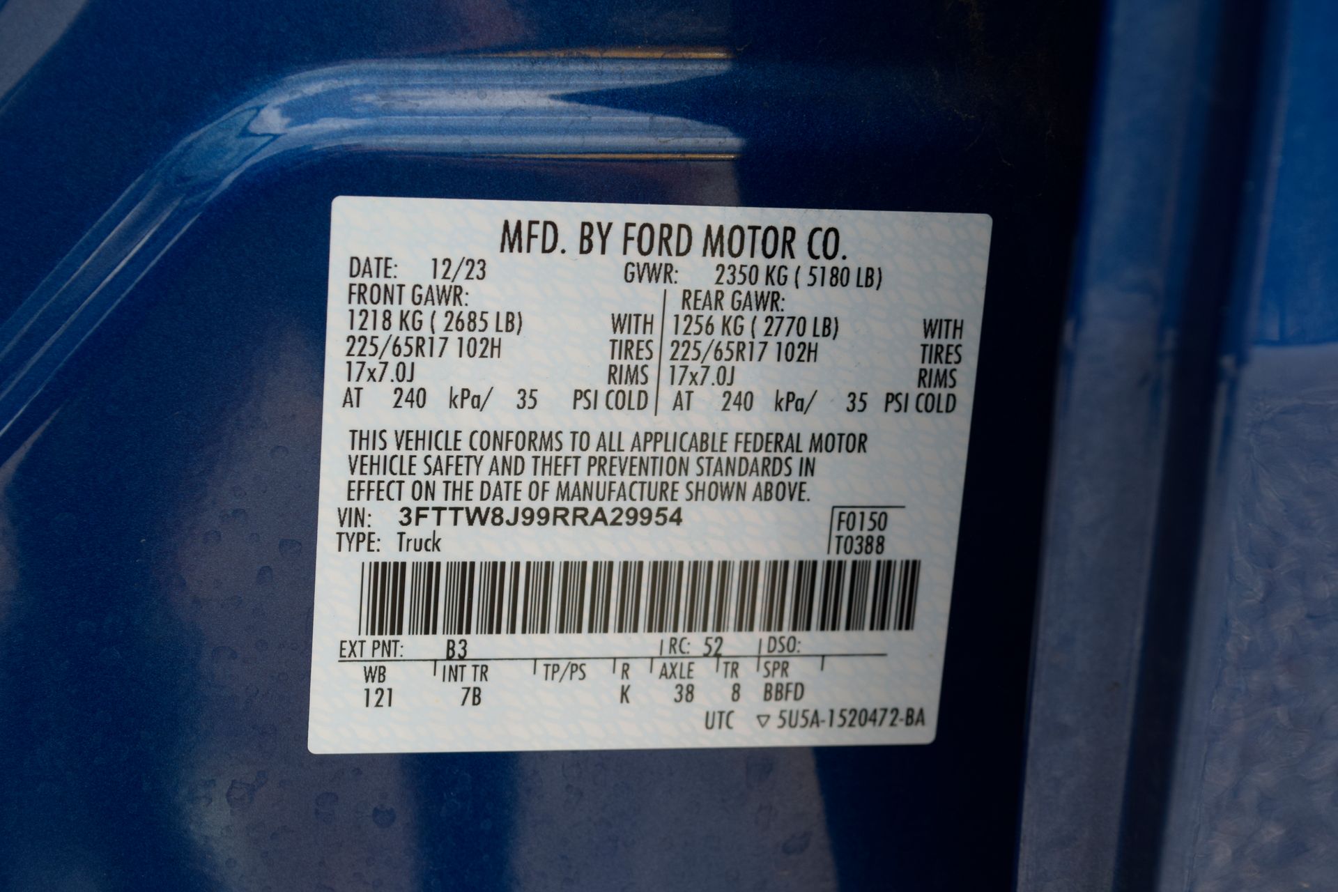 2024 Ford Maverick XLT Blue at DeMontrond Mazda