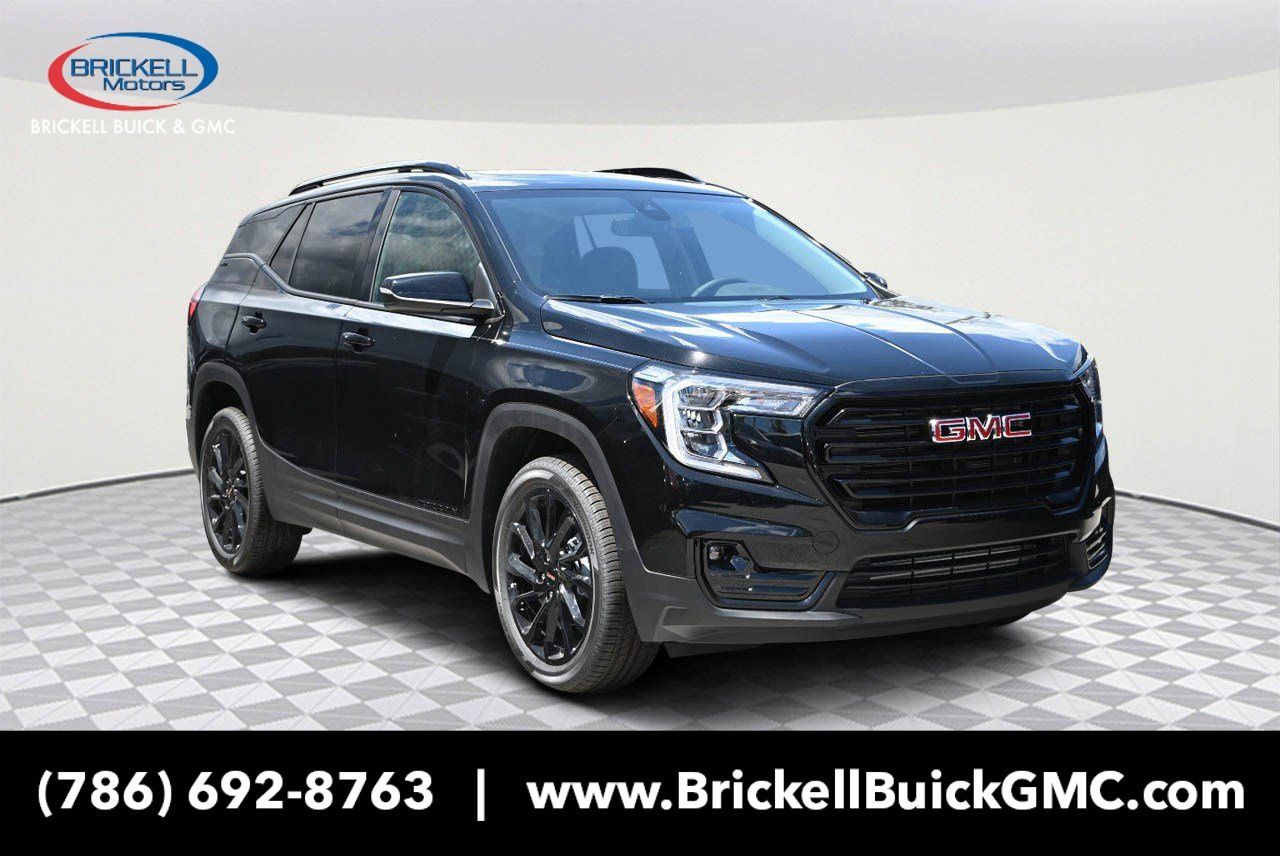 Black (Ebony Twilight Metallic) 2024 GMC Terrain SUV / Crossover All-Wheel Drive 9-Speed Automatic