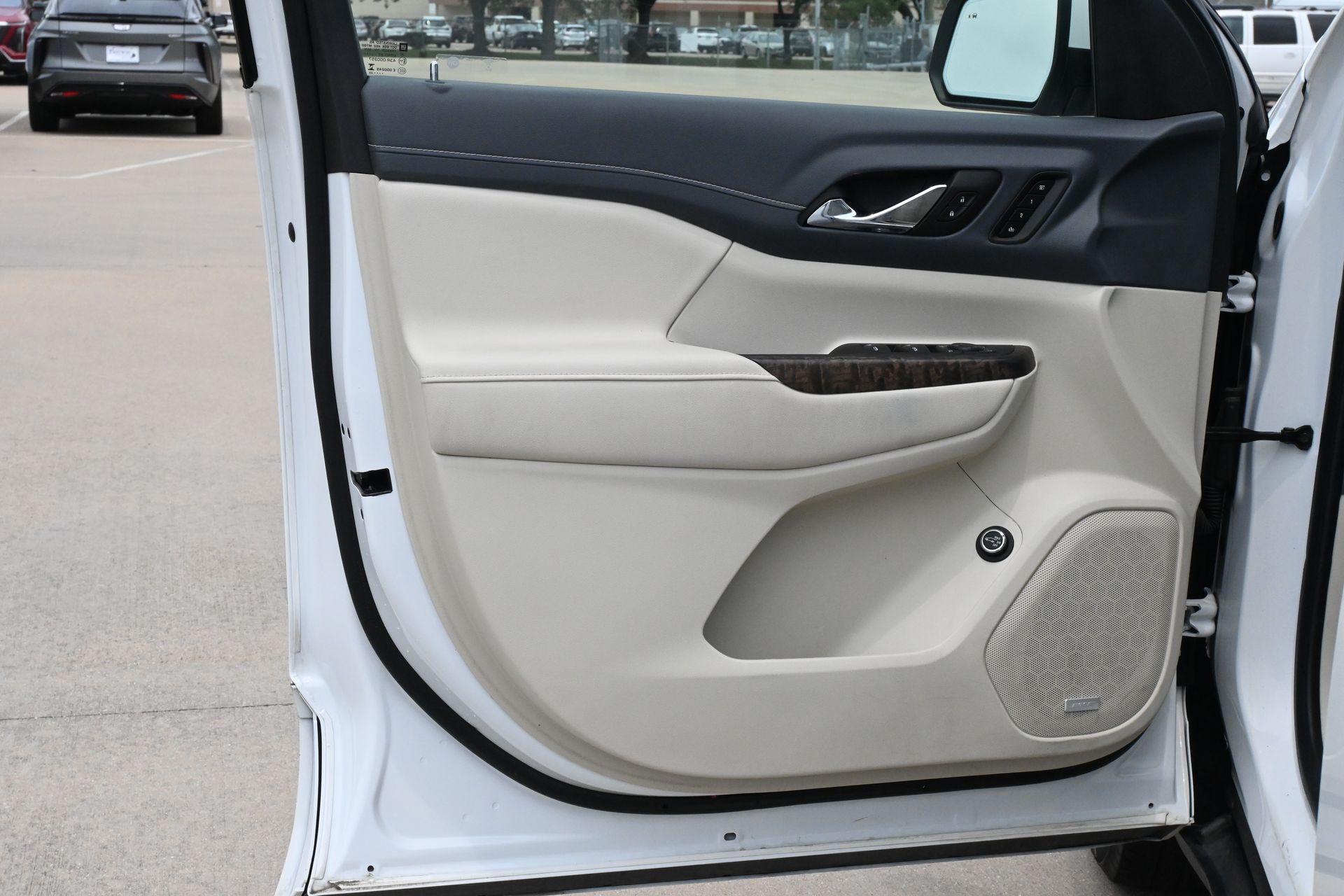 2023 GMC Acadia Denali White at Bayway Cadillac Southwest