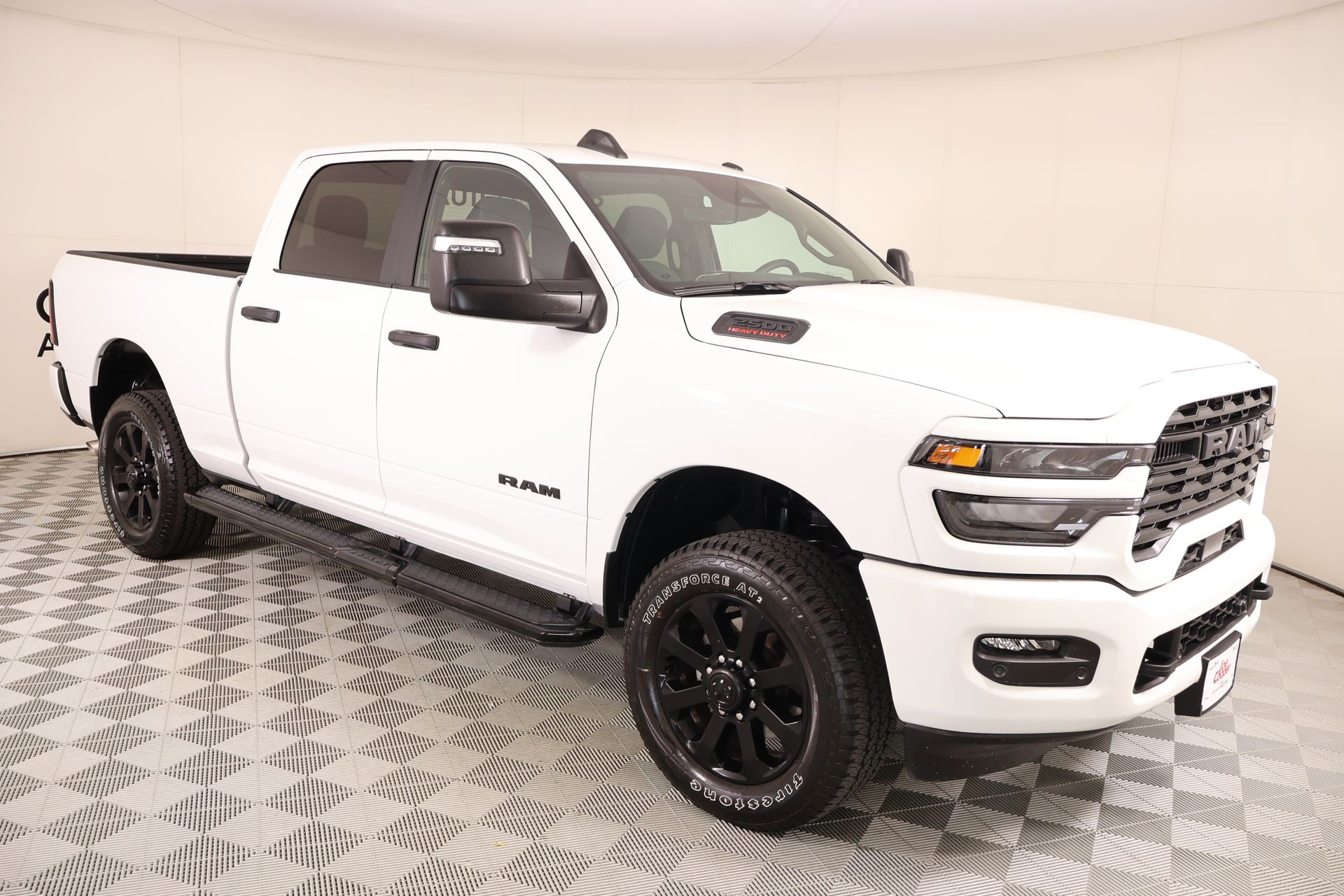Bright White Clearcoat 2025 RAM 2500 Pickup Truck Four-Wheel Drive 8-Speed Automatic