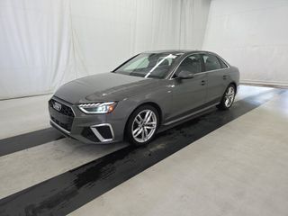 Gray Metallic 2023 Audi A4 Sedan All-Wheel Drive 7-Speed Automatic
