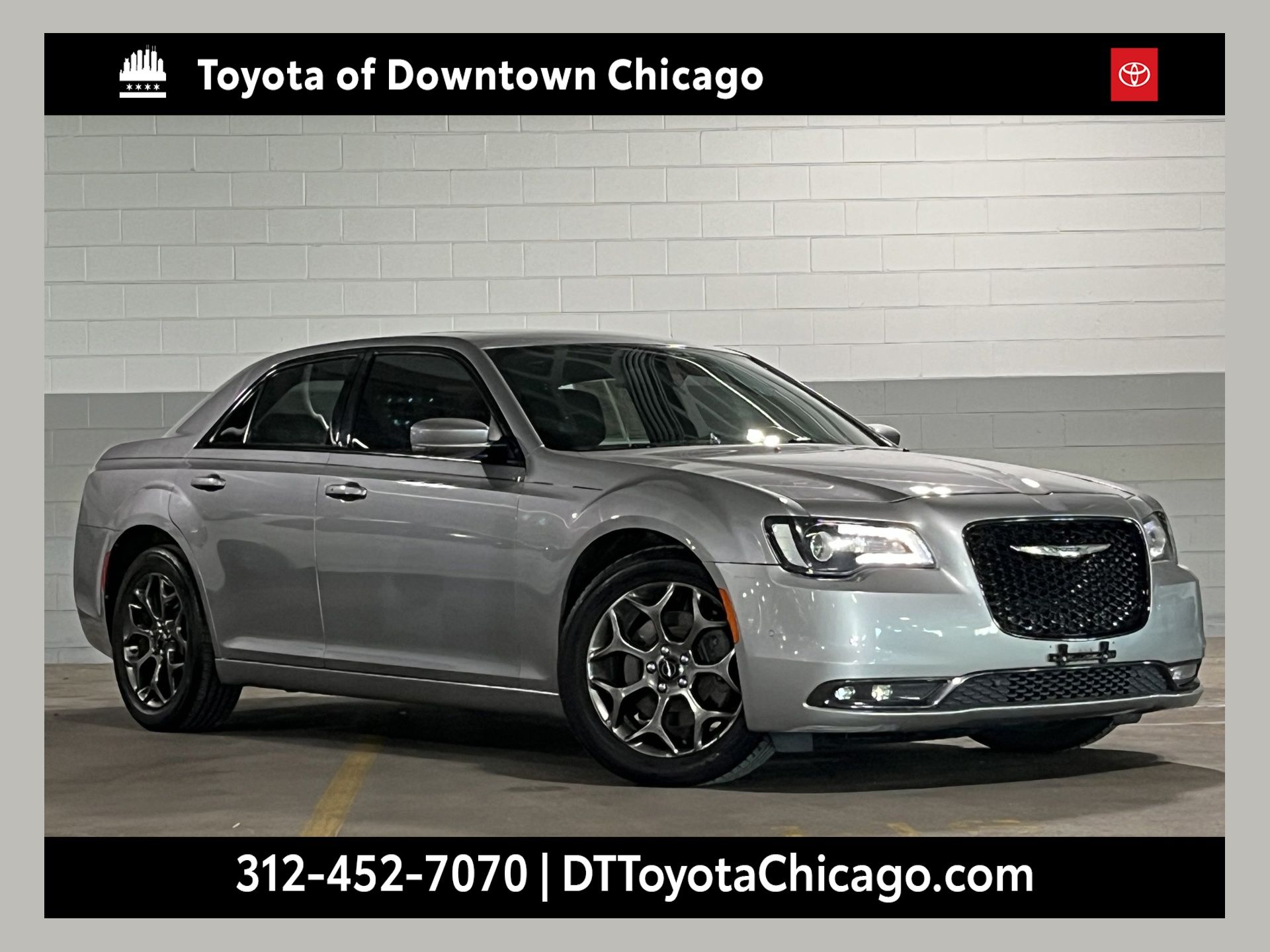 Billet Silver Metallic Clearcoat 2016 Chrysler 300 S AWD Sedan All-Wheel Drive 8-Speed Automatic