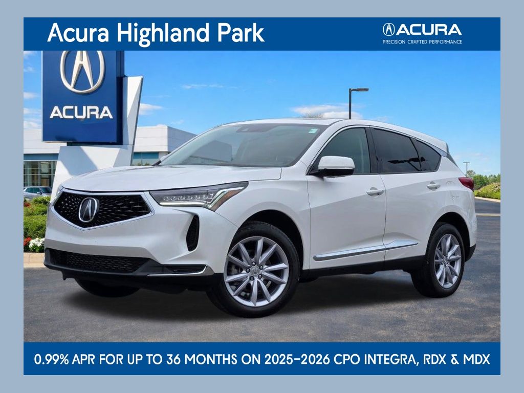 Platinum White Pearl 2023 Acura RDX SH-AWD SUV / Crossover All-Wheel Drive Automatic
