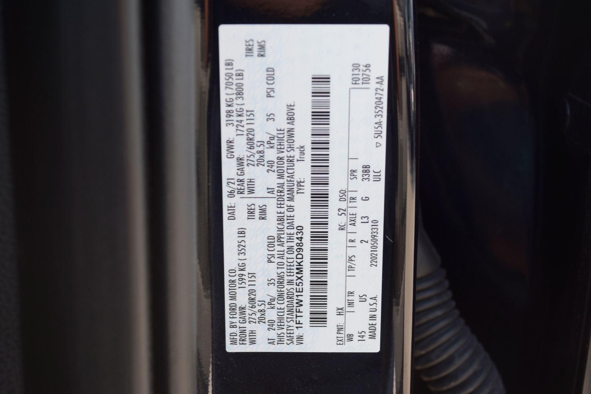 2021 Ford F-150 XLT Blue at Cook Ford