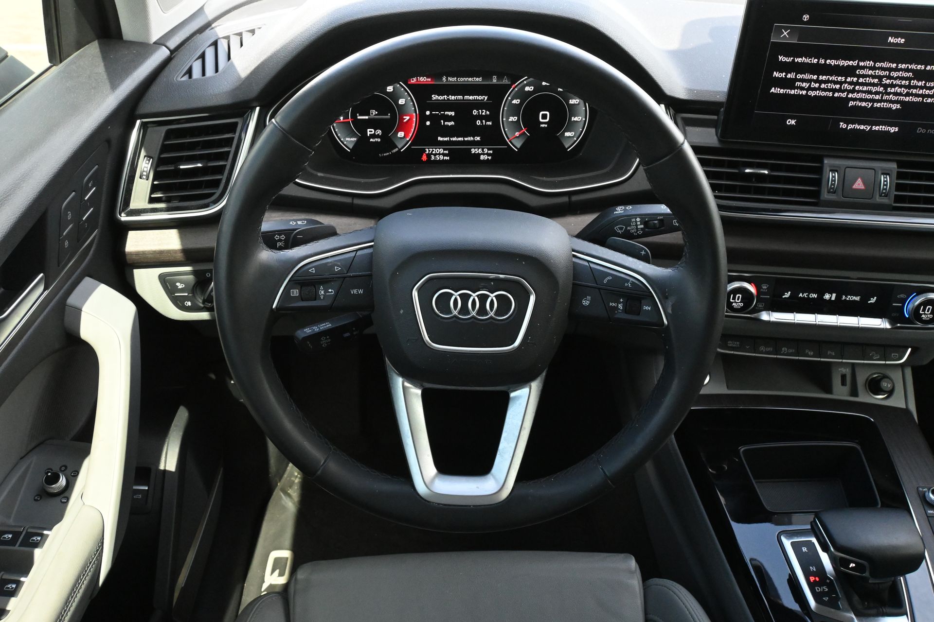 2021 Audi Q5 45 Prestige White at Genesis of Spring