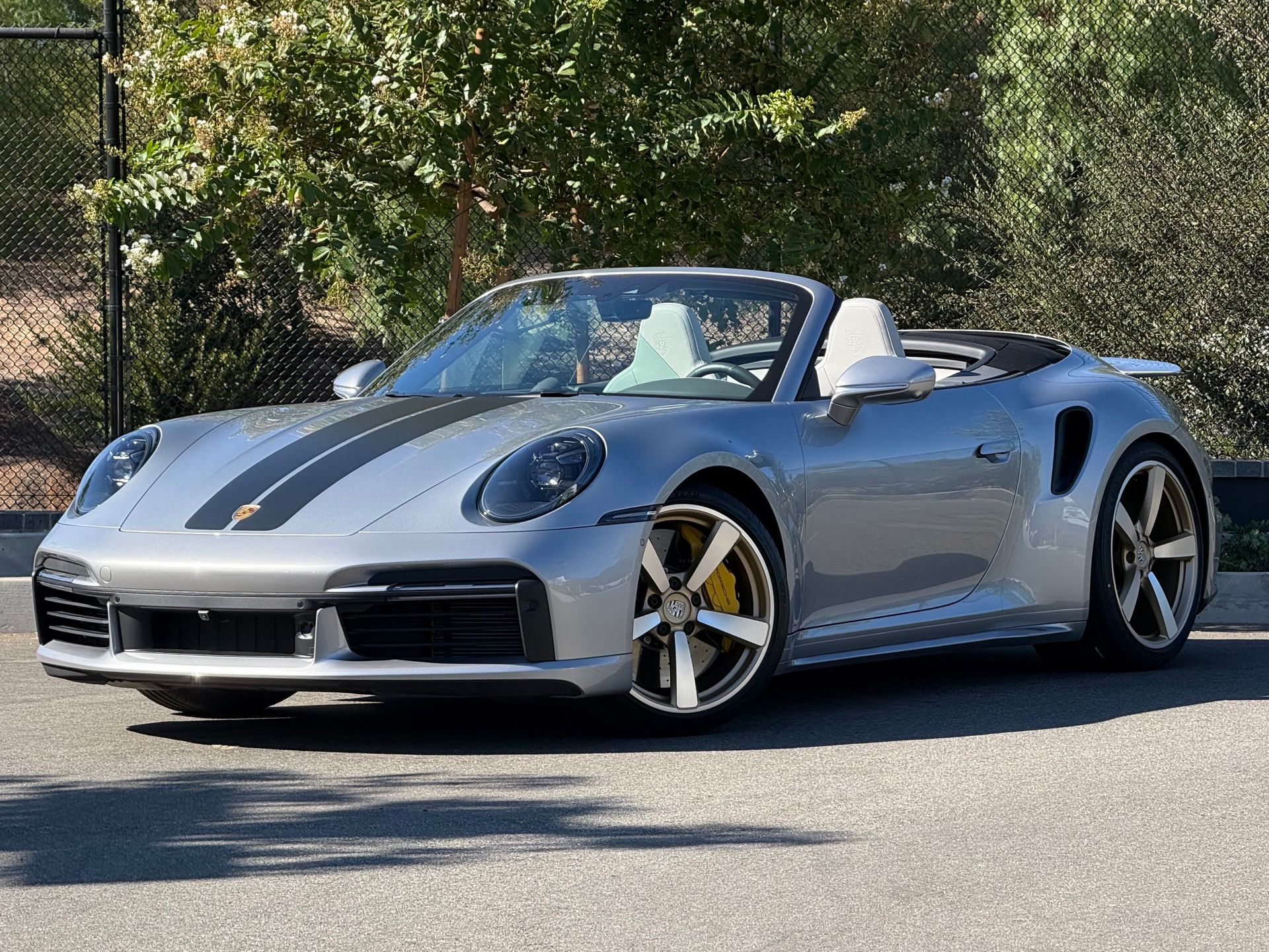Silver 2022 Porsche 911 Convertible All-Wheel Drive 8-Speed Automatic