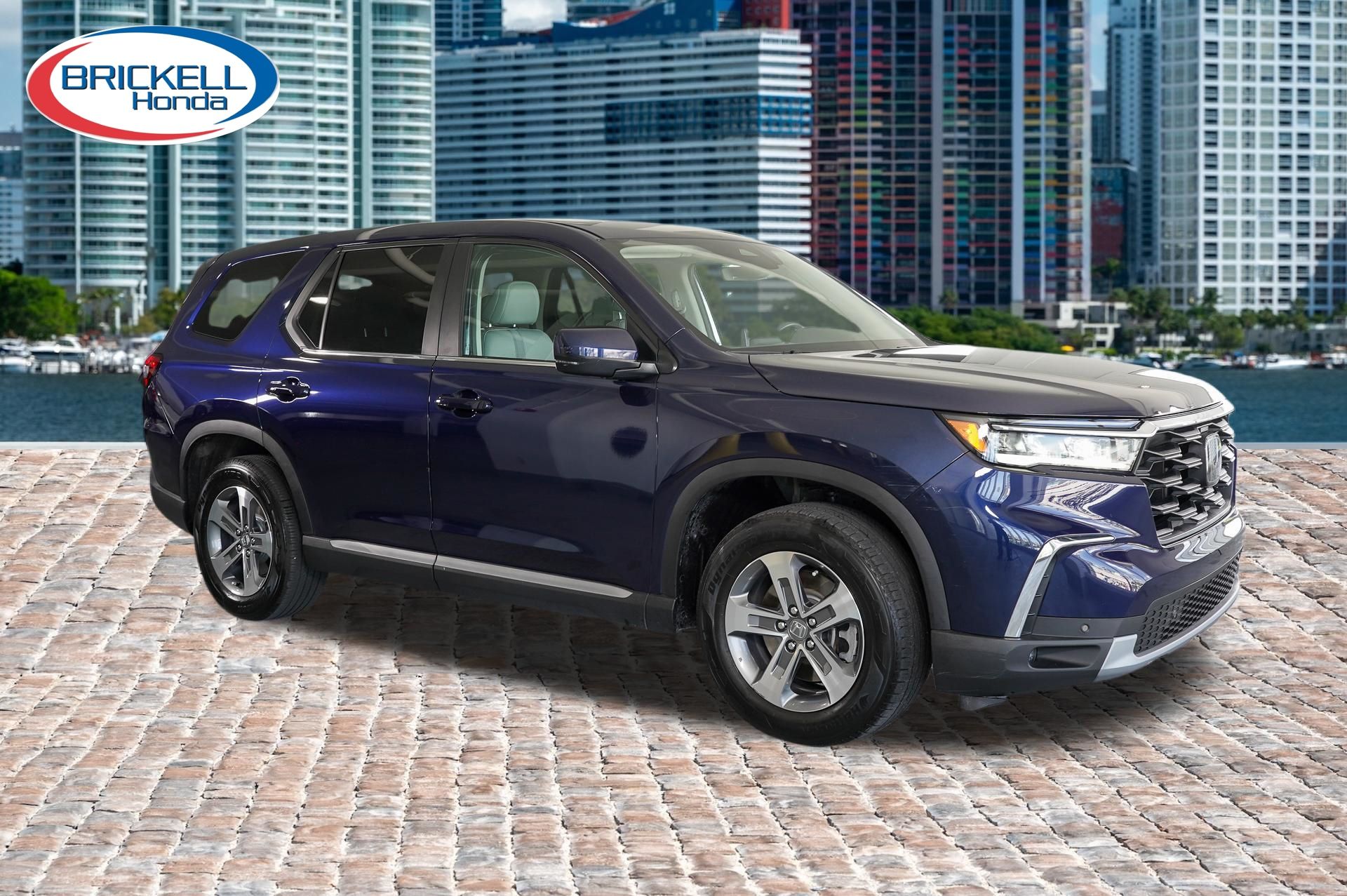 Black (Obsidian Blue Pearl) 2023 Honda Pilot SUV / Crossover Front-Wheel Drive Automatic