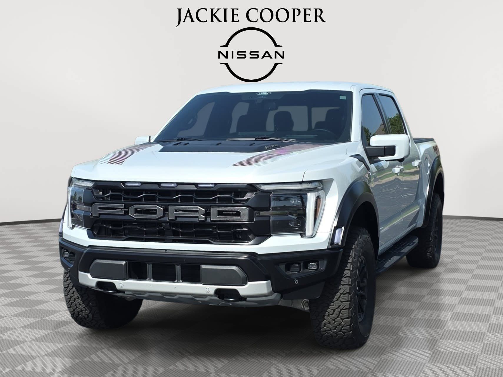 White Metallic 2025 Ford F-150 Pickup Truck Four-Wheel Drive Automatic